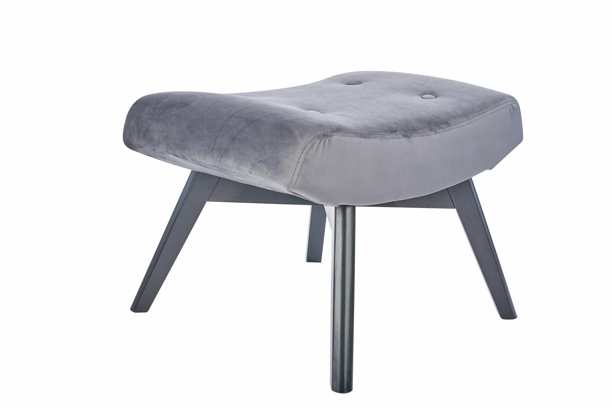 Hocker in Grau Grauer Sitzhocker