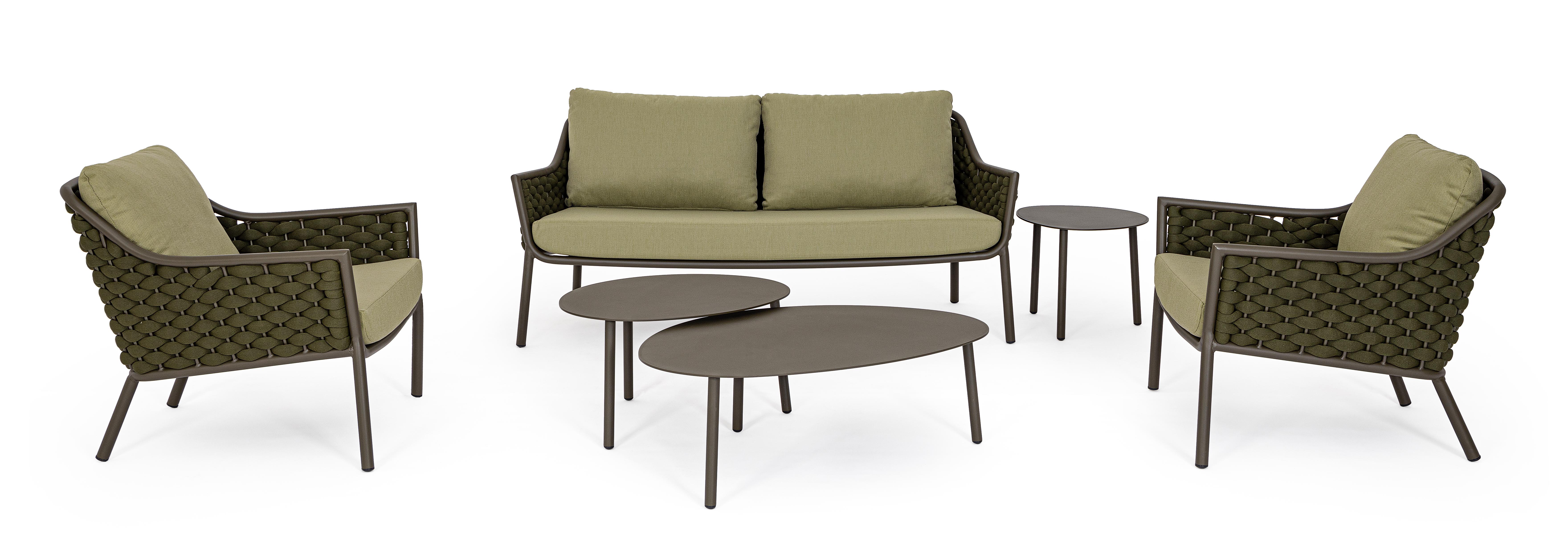 SOFA 2PL M-K EVERLY OLIVE QS24