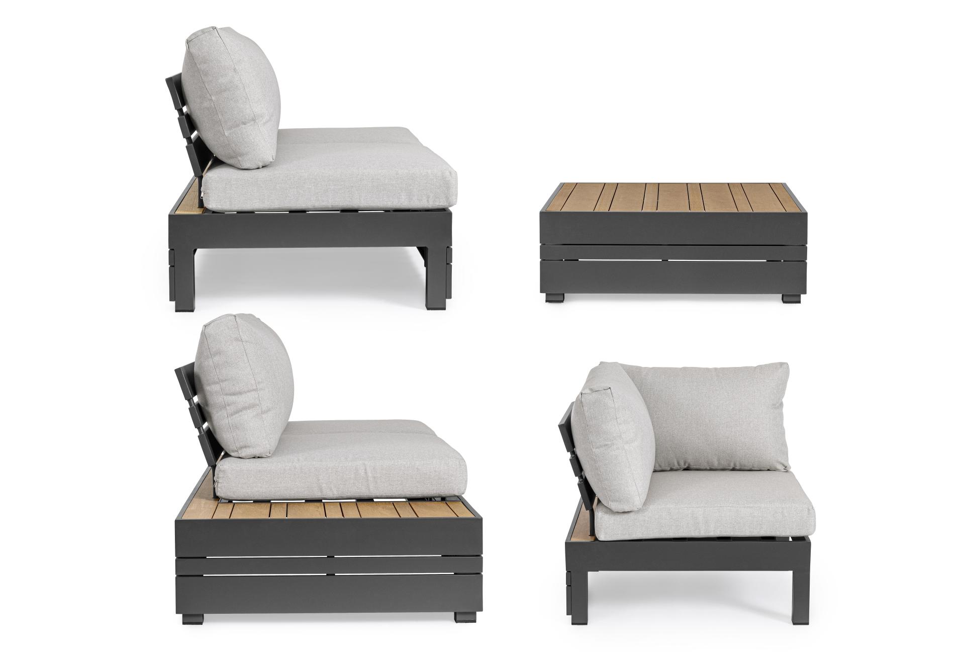 Ecklounge Outdoor | mit Kissen OSTEN