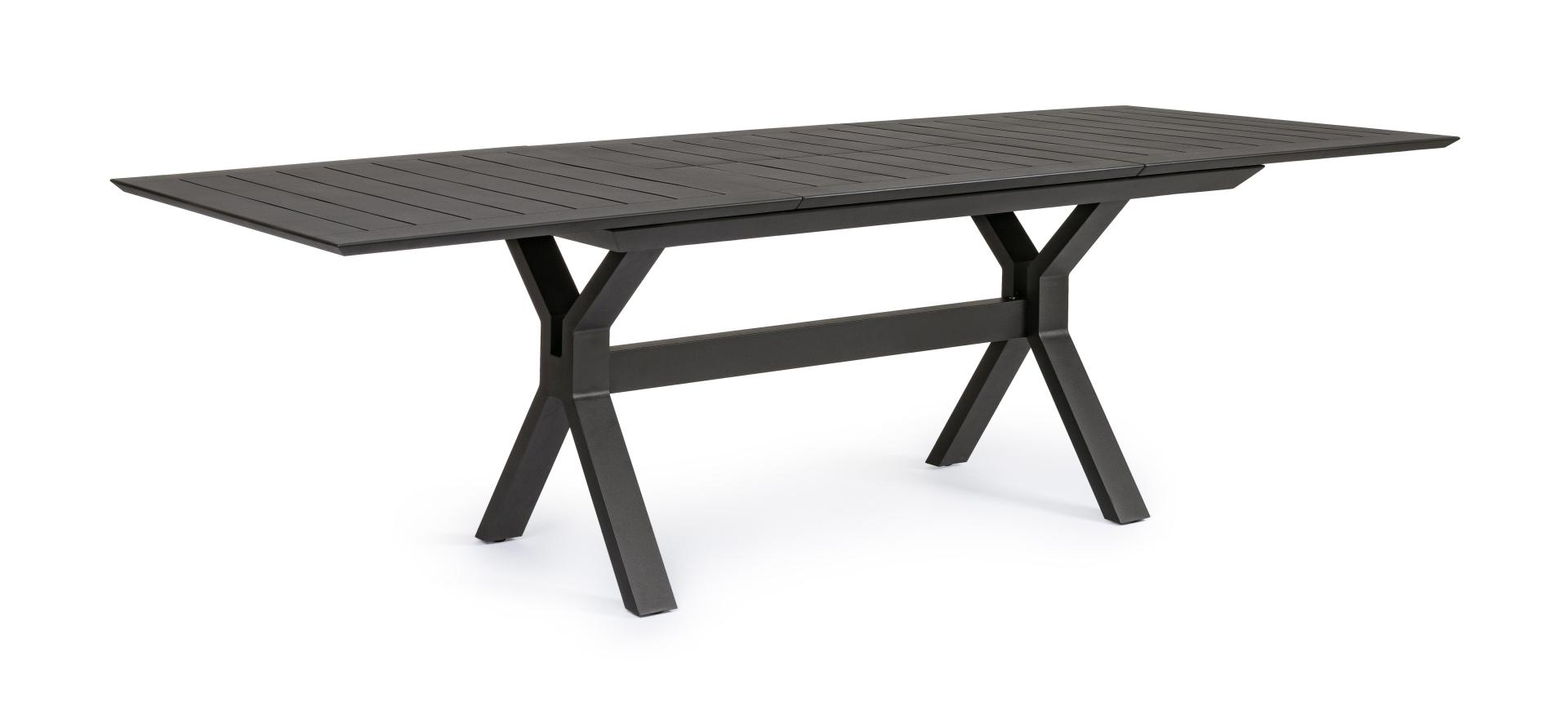 KENYON ausziehbarer Tisch 180-240x100 anthrazit
