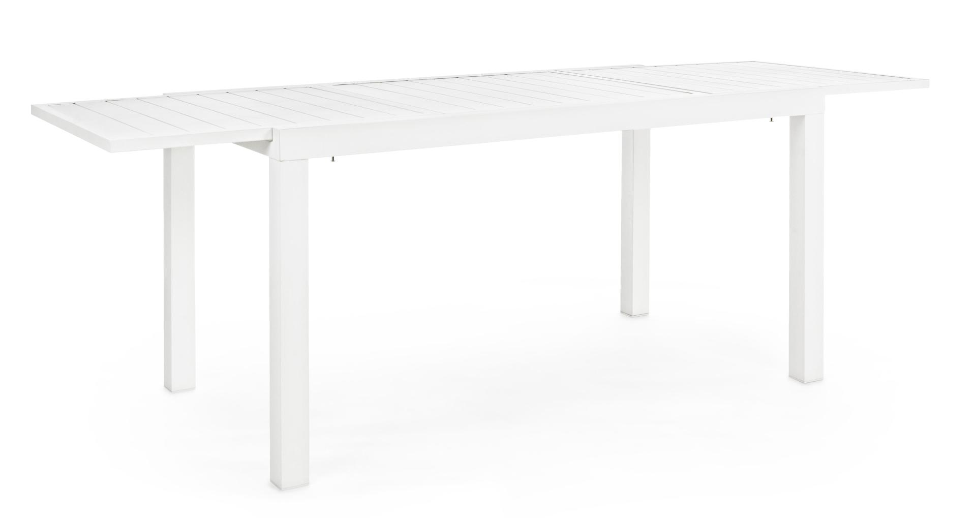 Tisch ausziehbar HILDE 140-210X77 WEISS