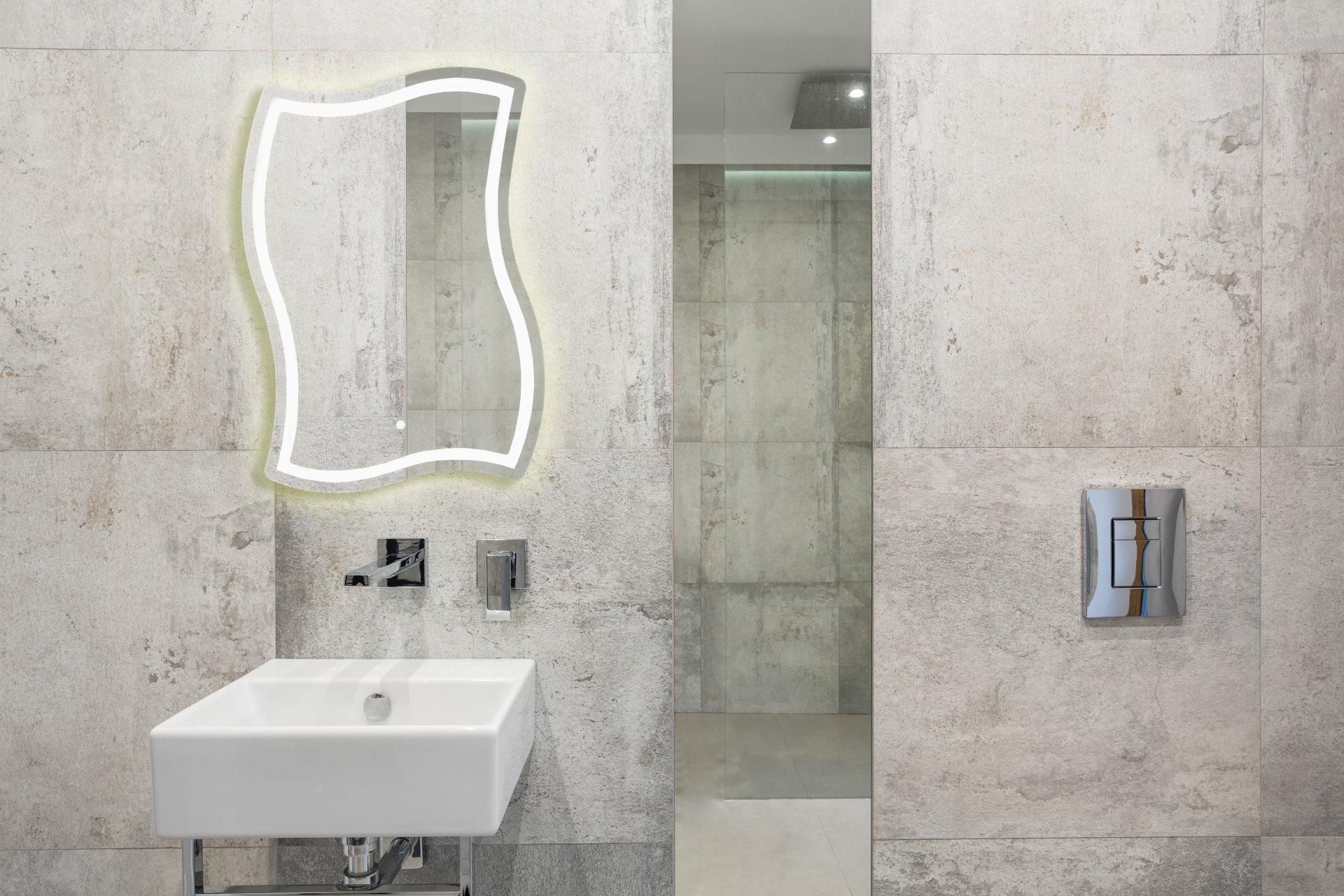 LED-Spiegel mit Touch Schalter für Bad