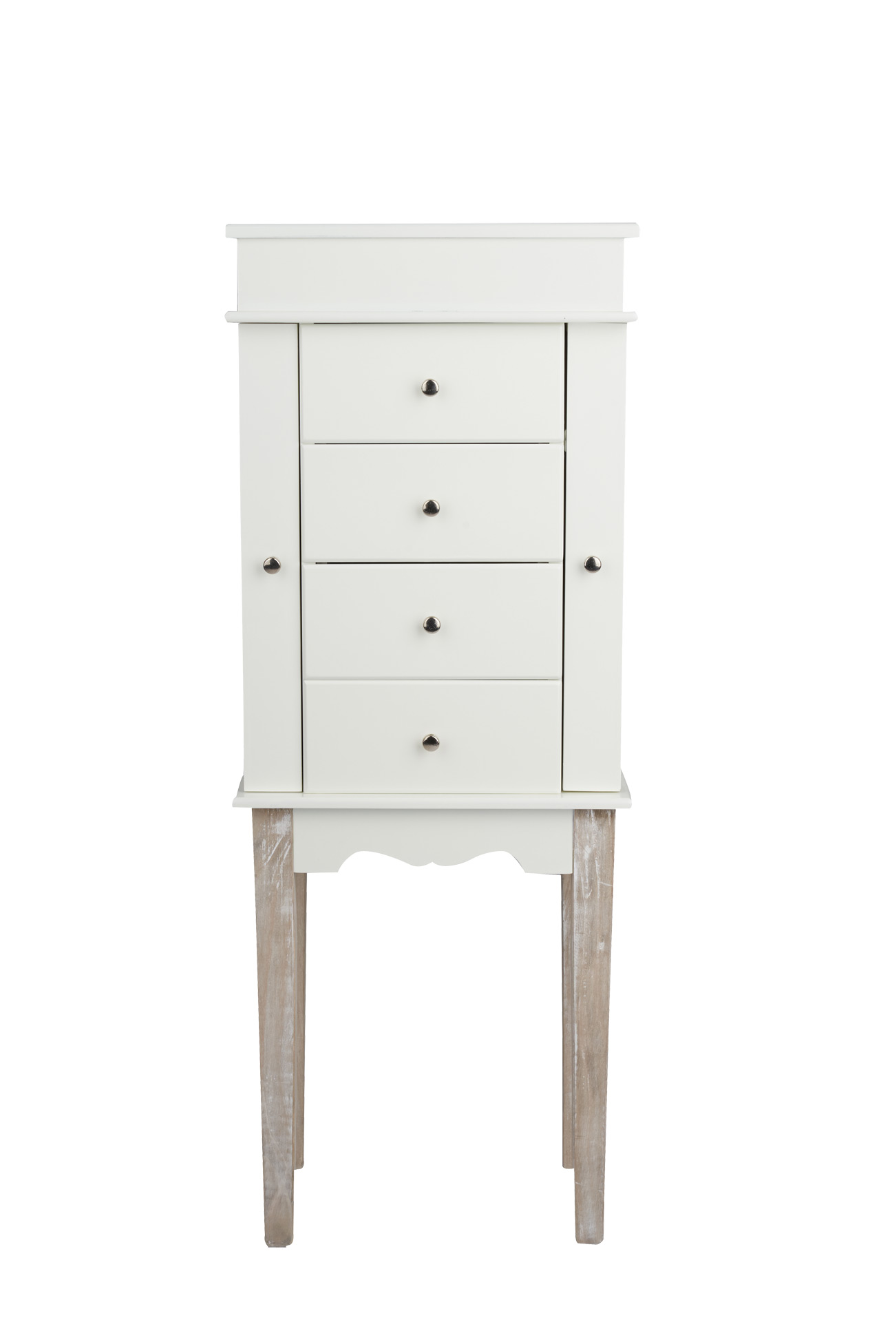 Weißer Schmuckschrank 