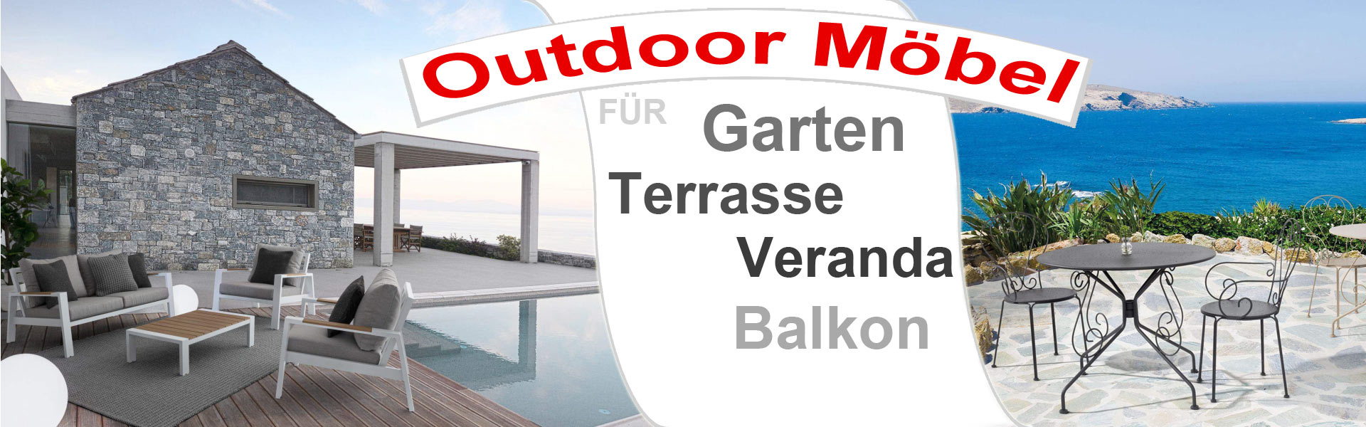 Outdoor Sitzgruppen und Lounge Möbel