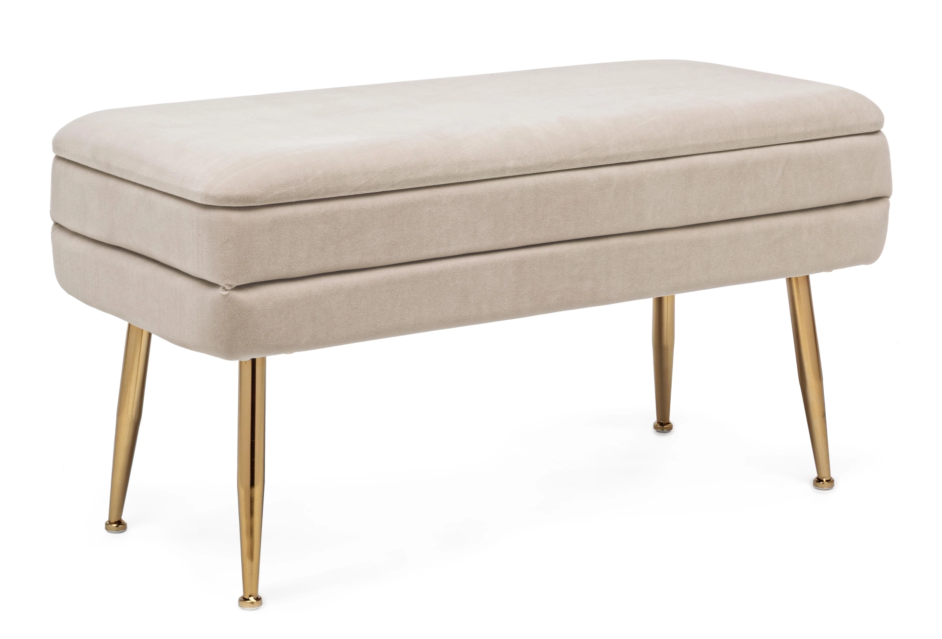 SITZBANK mit STAURAUM BEIGE