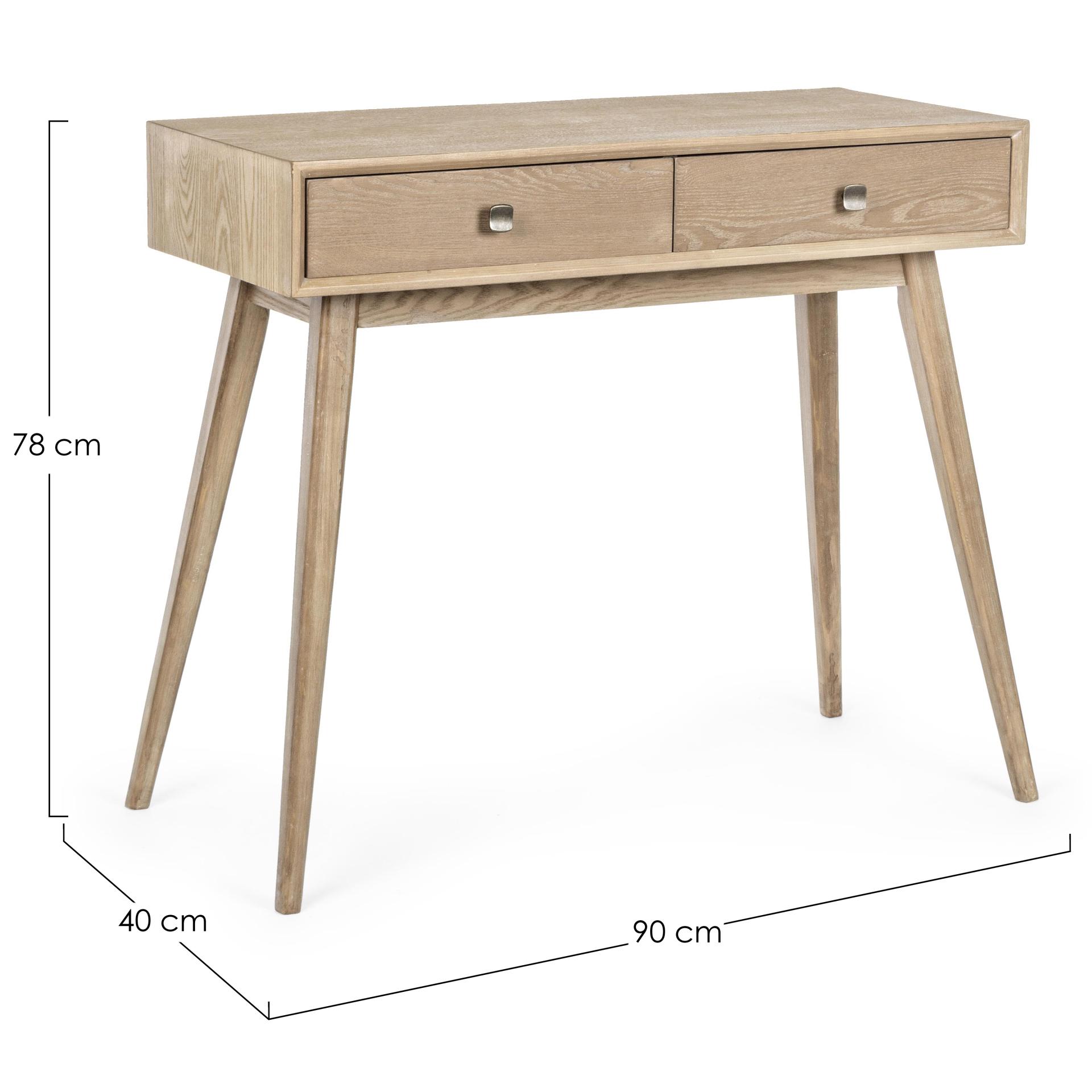 Konsolentisch 2 Schubladen ALANNIS