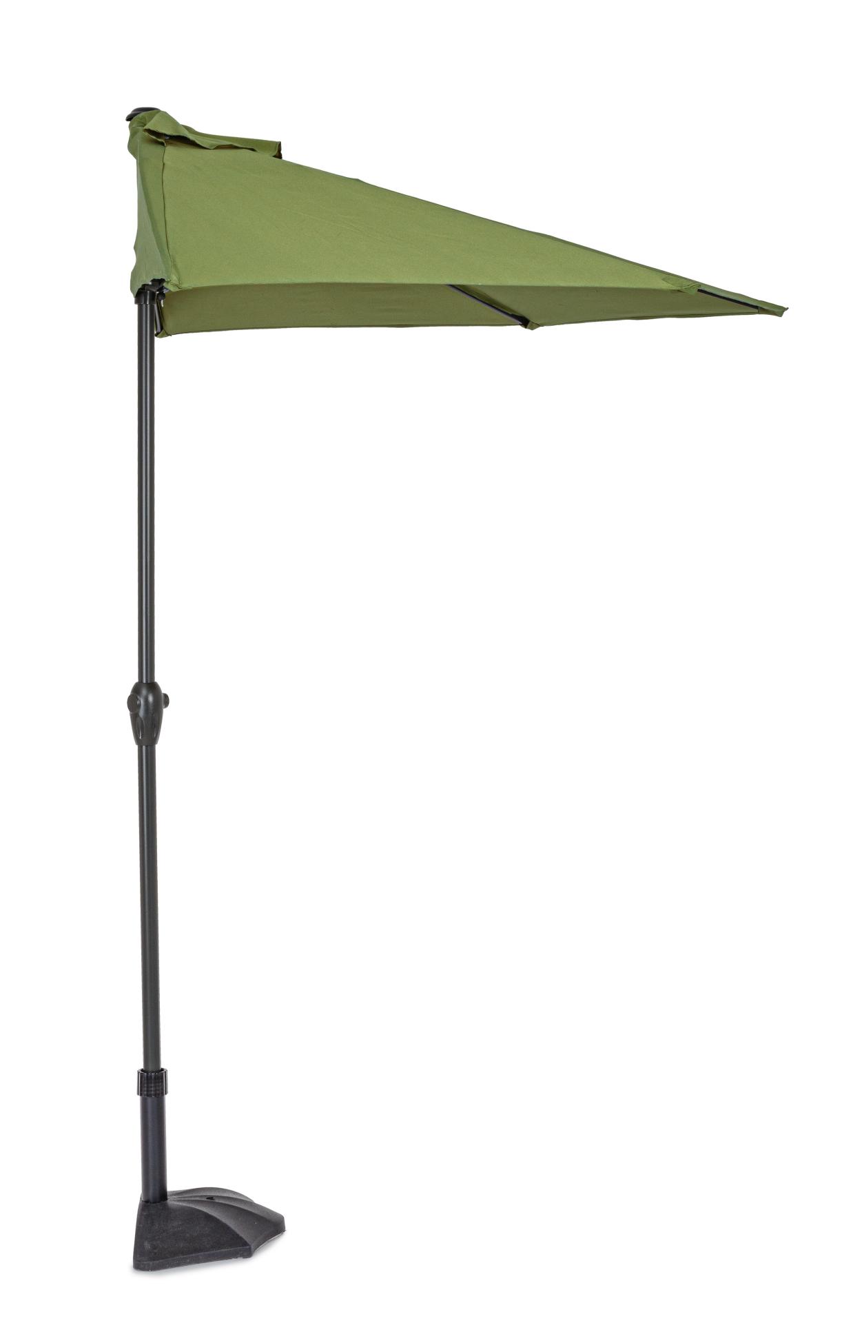 KALIFE halbrunder Sonnenschirm 2,7 olive