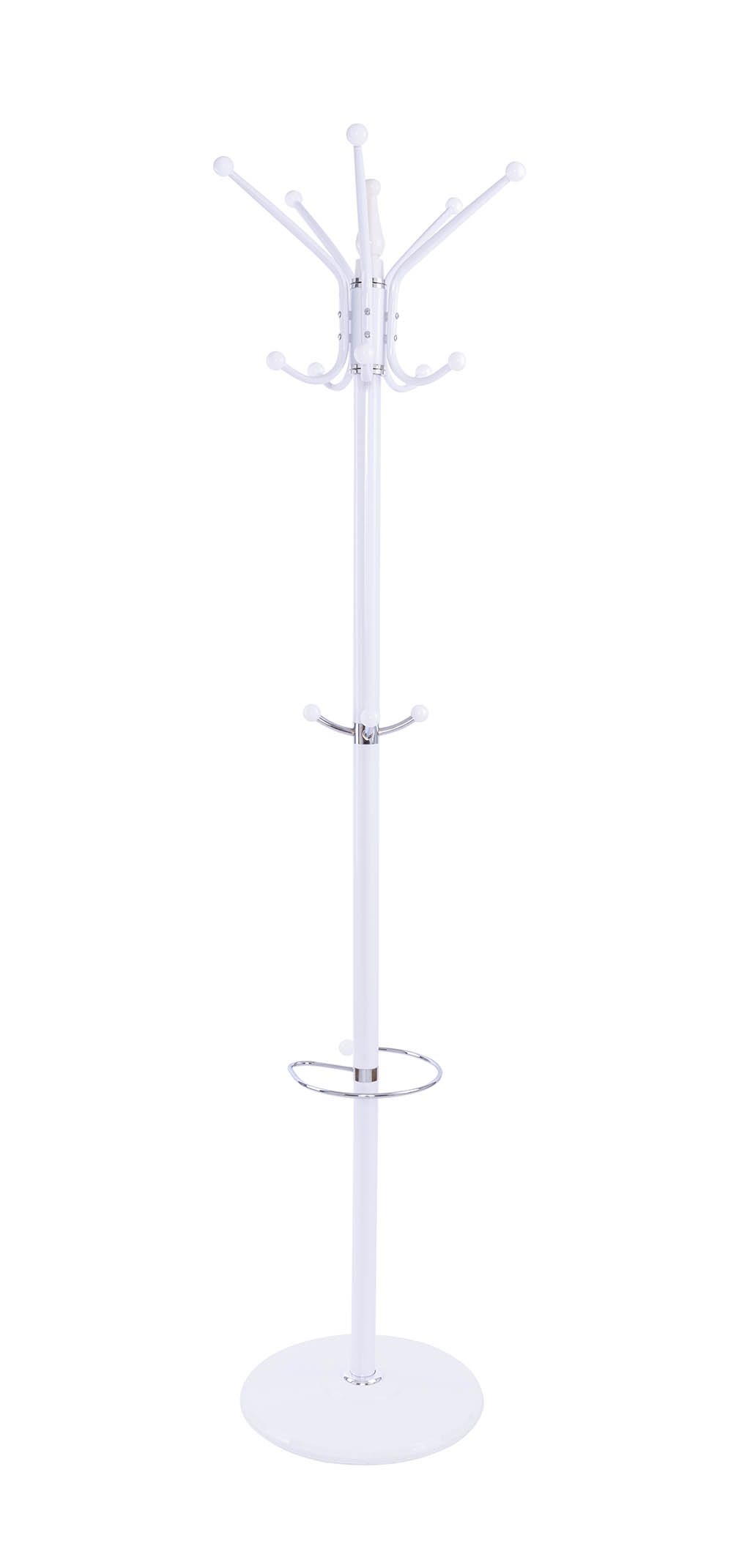 Ständer für Garderobe in Weiß