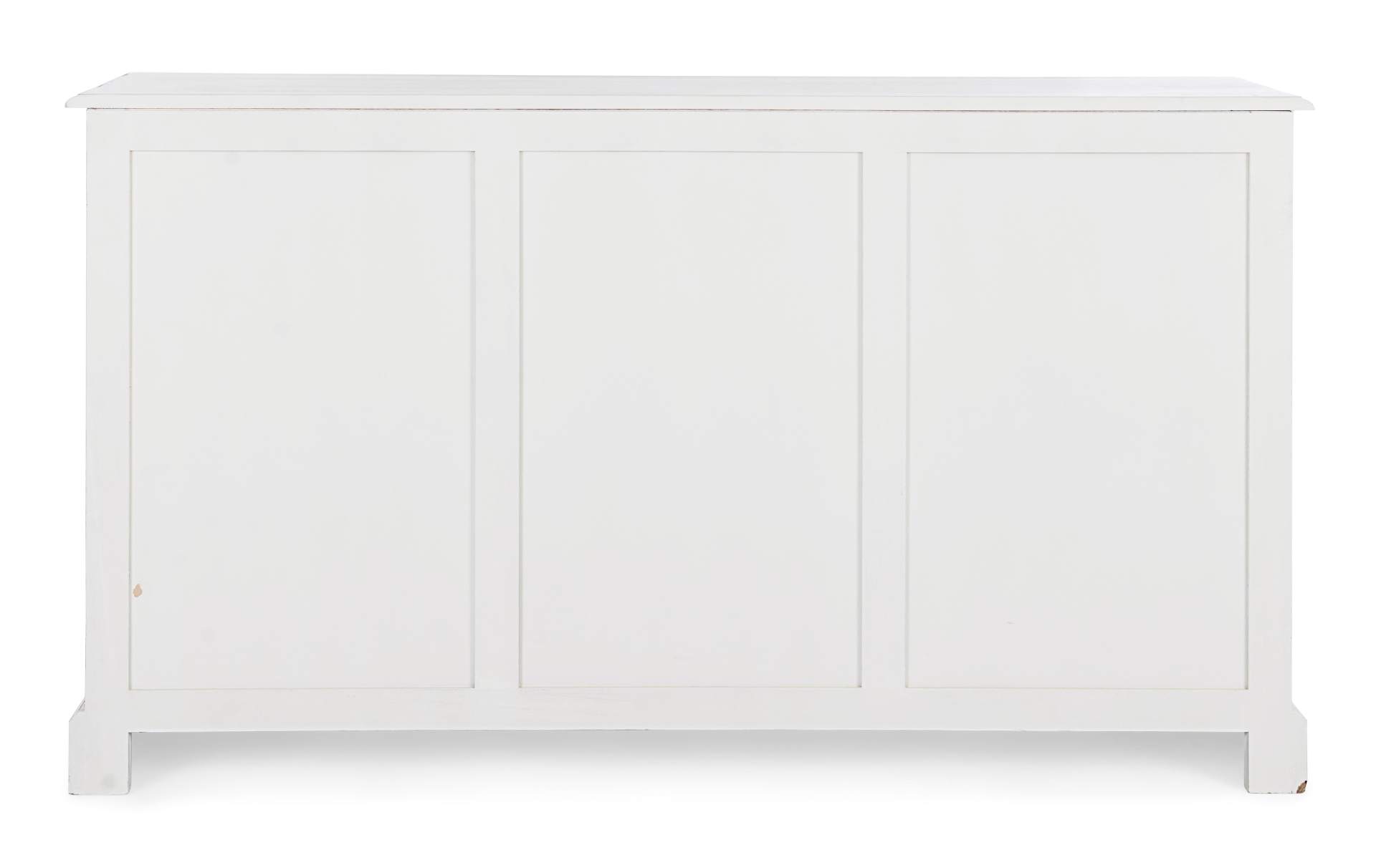 Sideboard weiß JEFFERSON 3 Türen - 5 Schubladen 