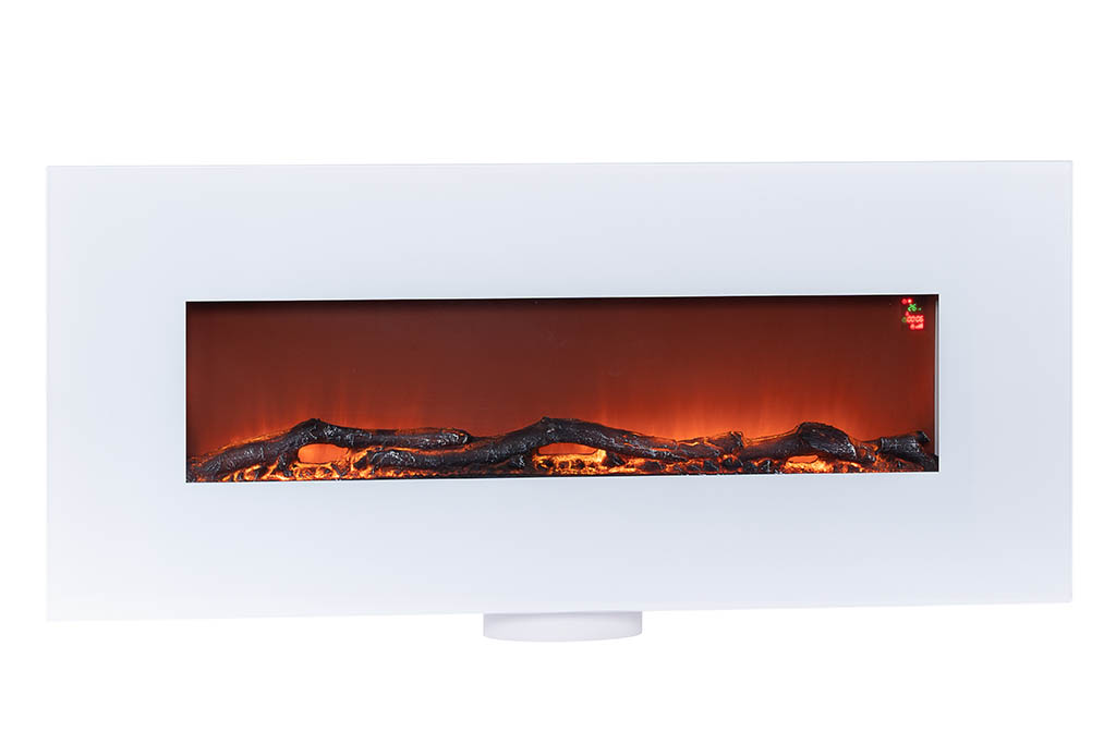 Kamin elektrisch - weiße Farbe