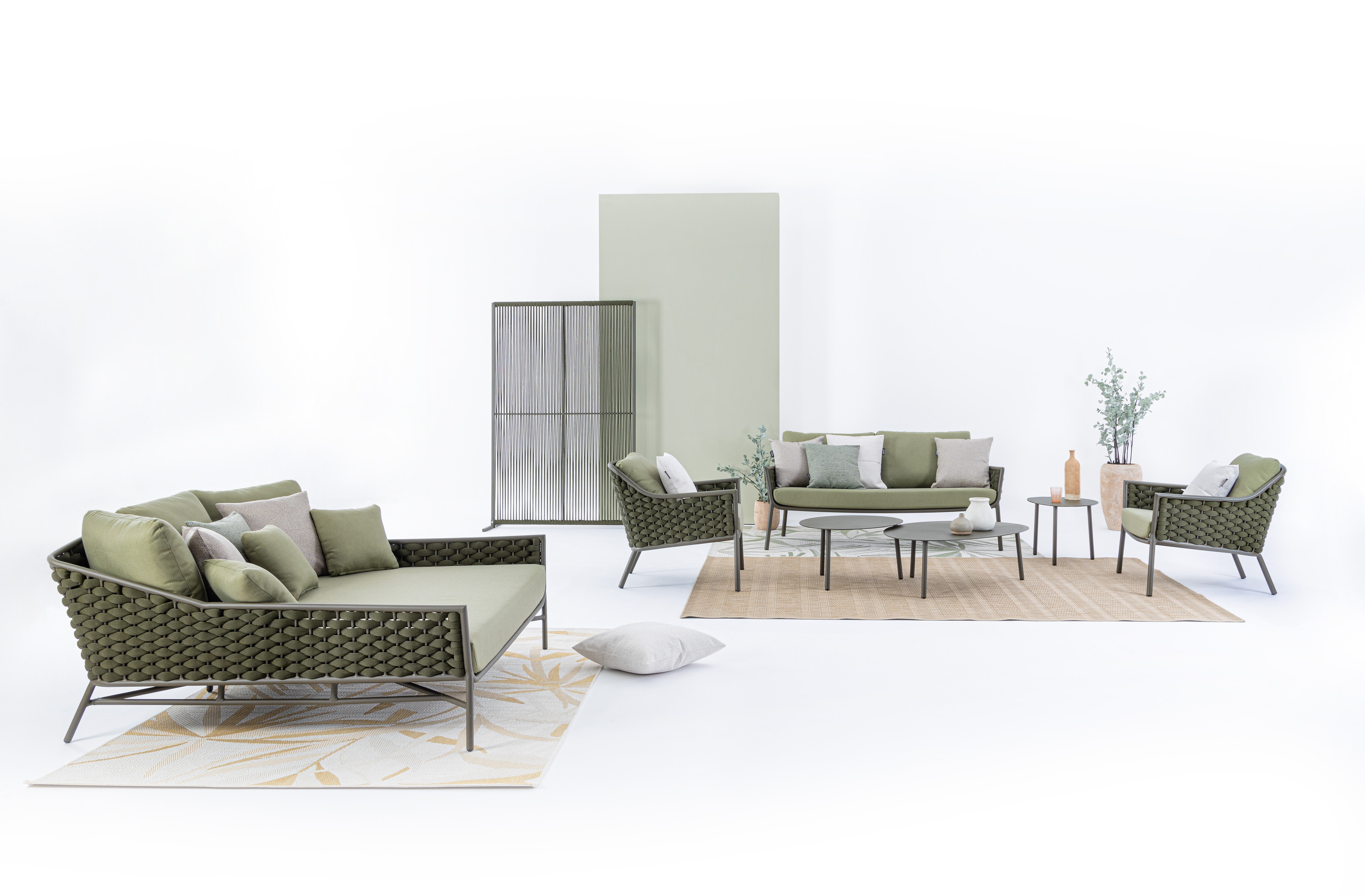 SOFA 2PL M-K EVERLY OLIVE QS24