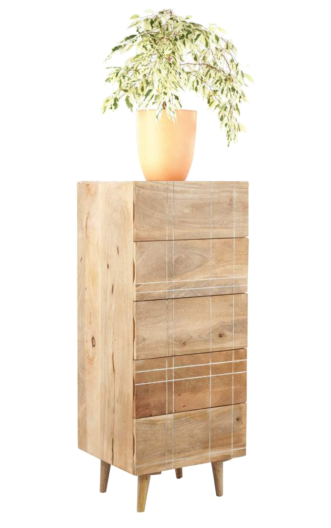 Schrank in Bohemian-Look - 5 Schubladen