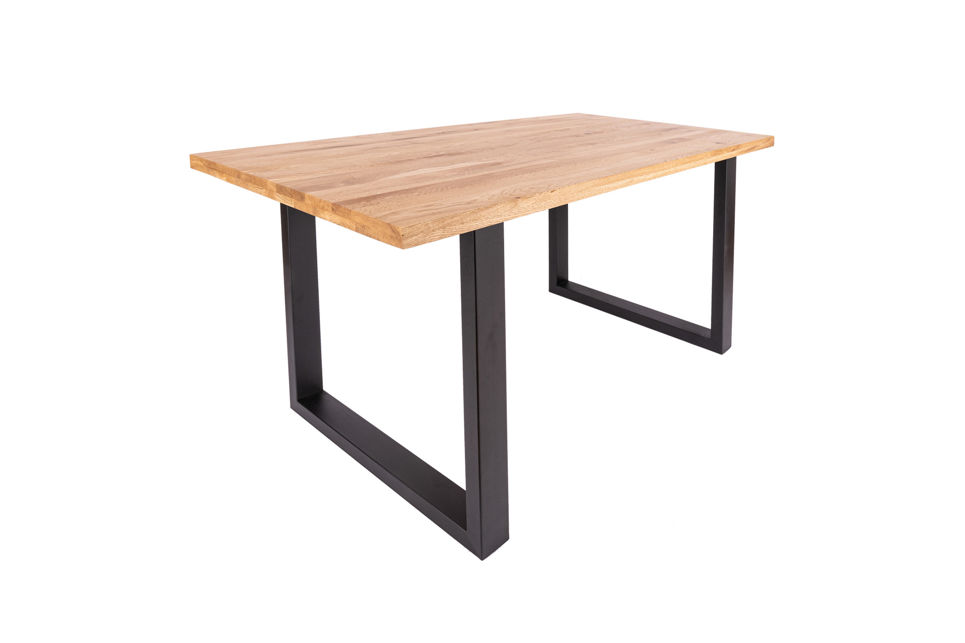 Tisch mit Eiche rustikal Tischplatte