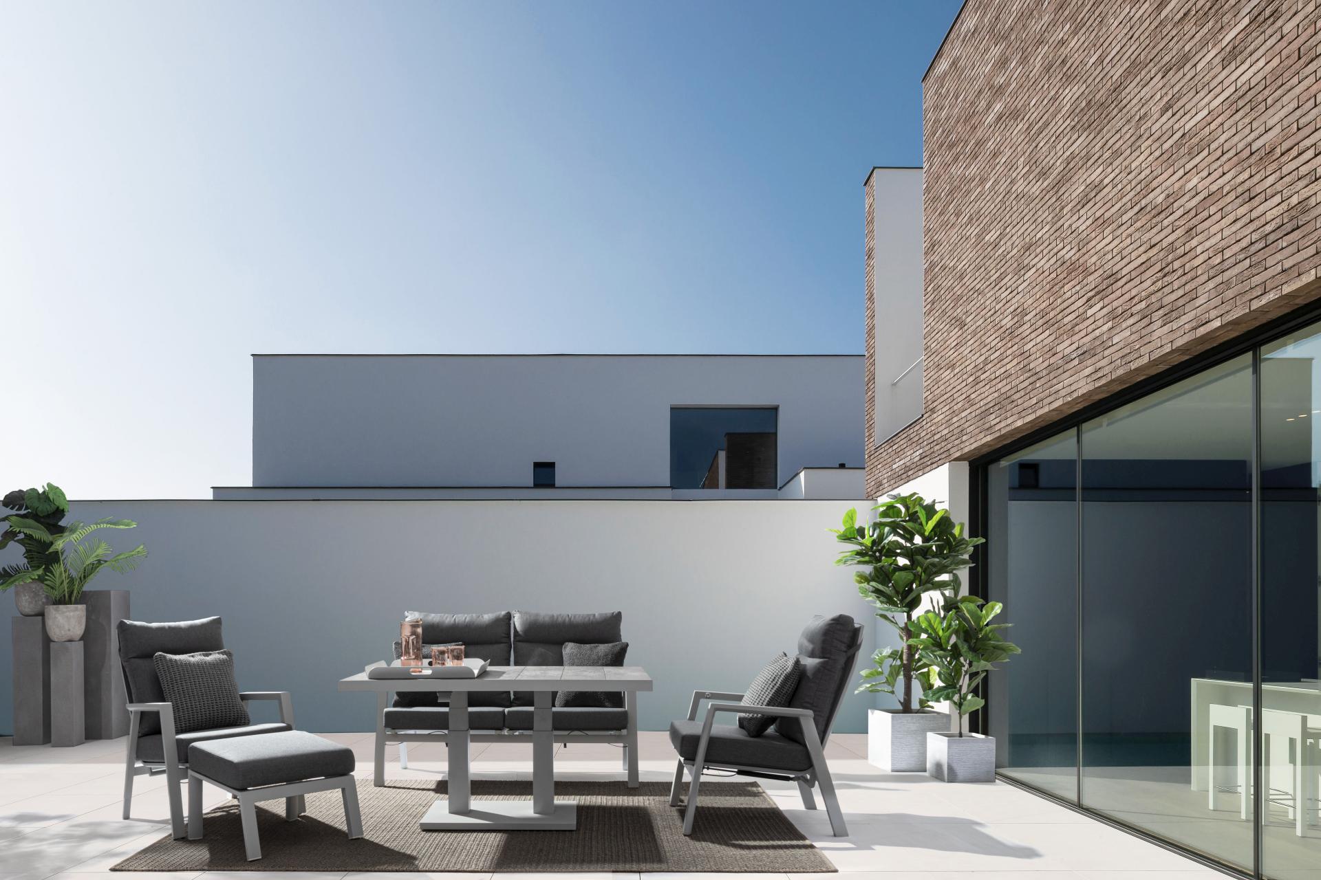 Tisch höhenverstellbar Outdoor TRUMAN lunar