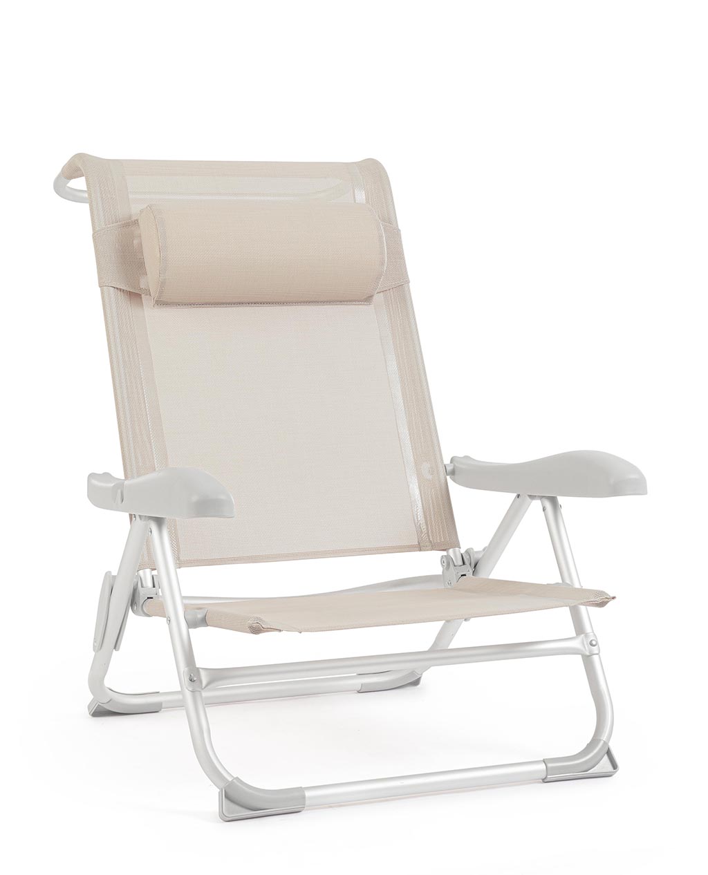 STRANDLIEGE M-K CAYO EISGRAU