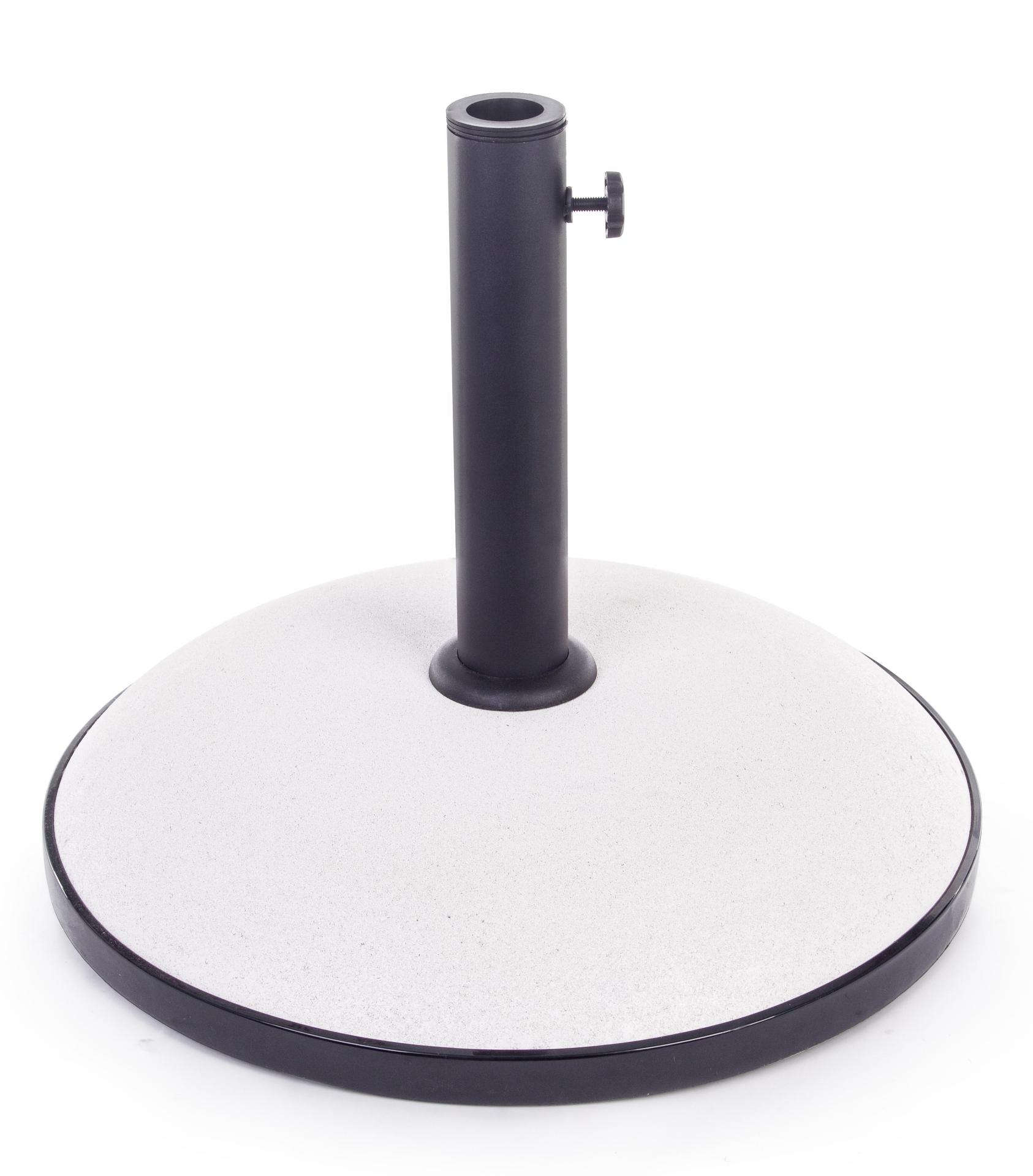 Schirmständer weiß 30 kg