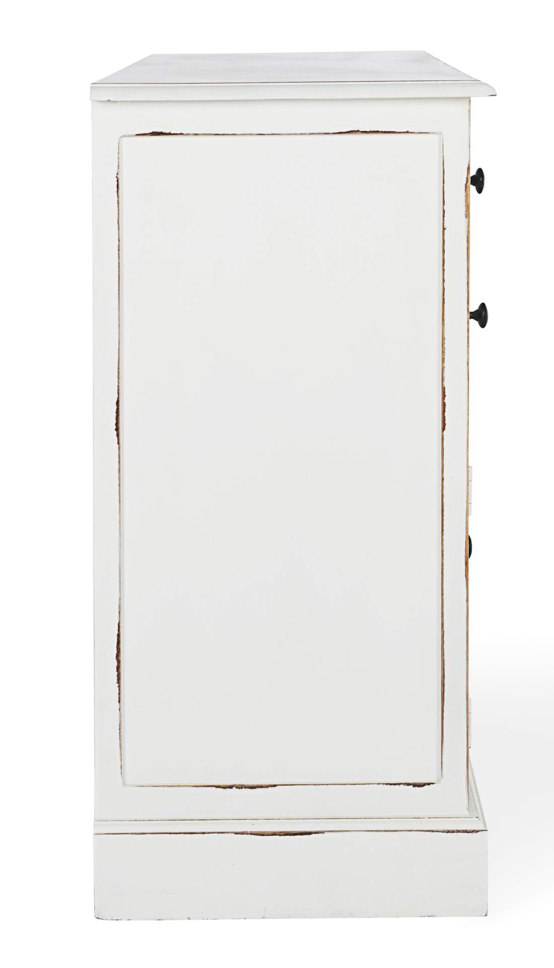 Sideboard weiß JEFFERSON 3 Türen - 5 Schubladen 