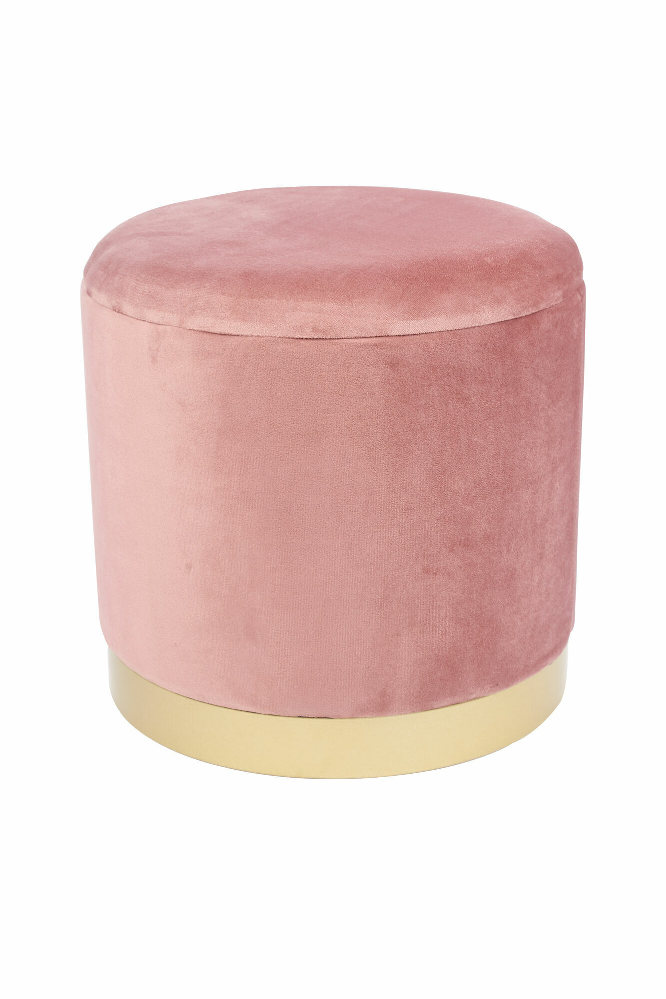 Hocker Pinker Sitzhocker mit Stauraum