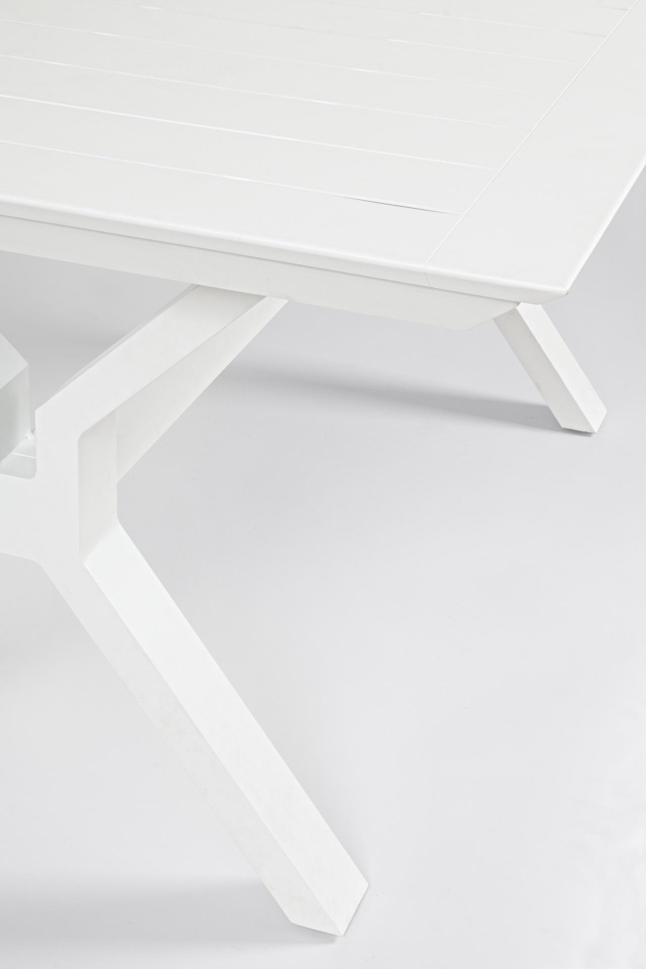 KENYON ausziehbarer Tisch 180-240x100 weiß