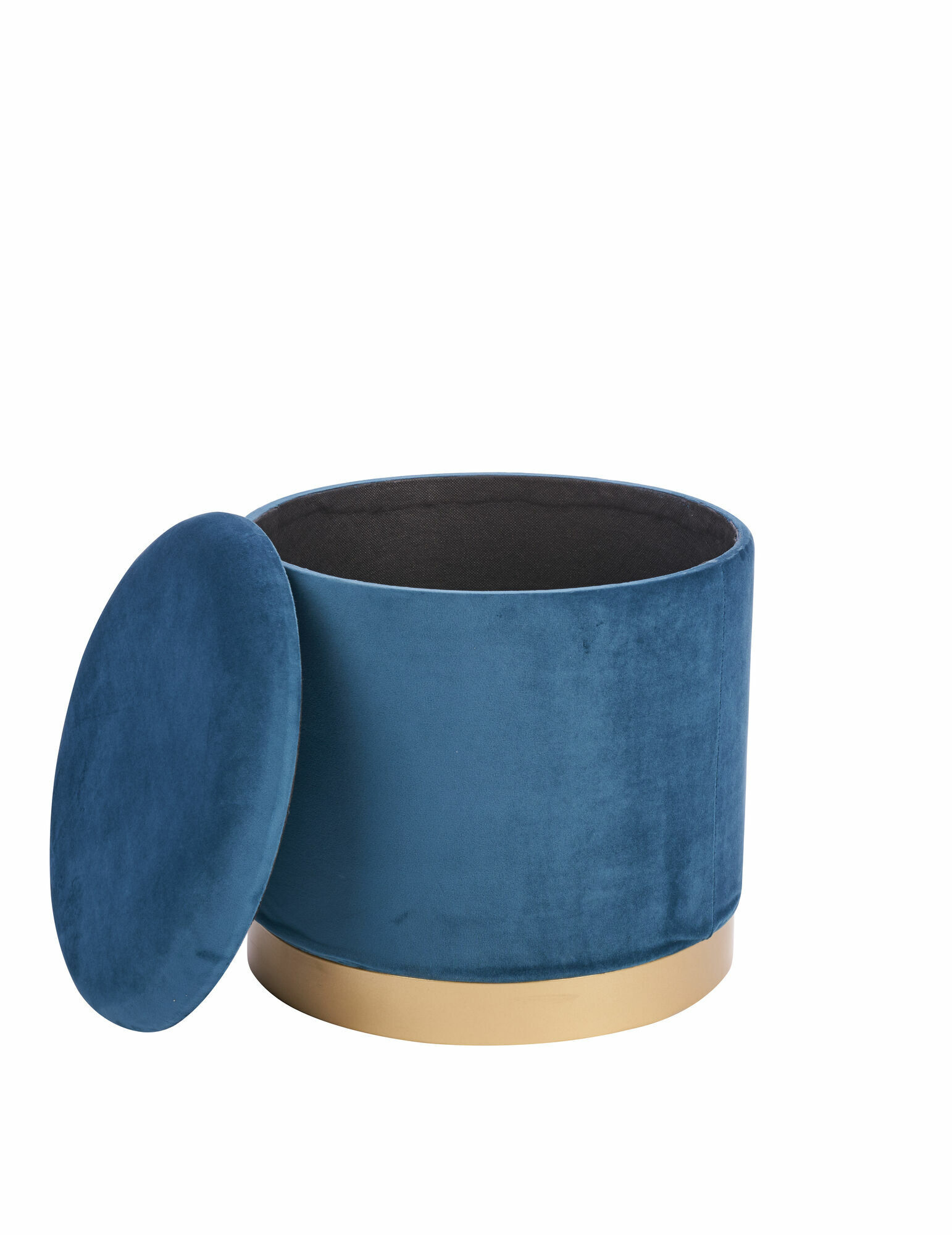 Blauer Hocker