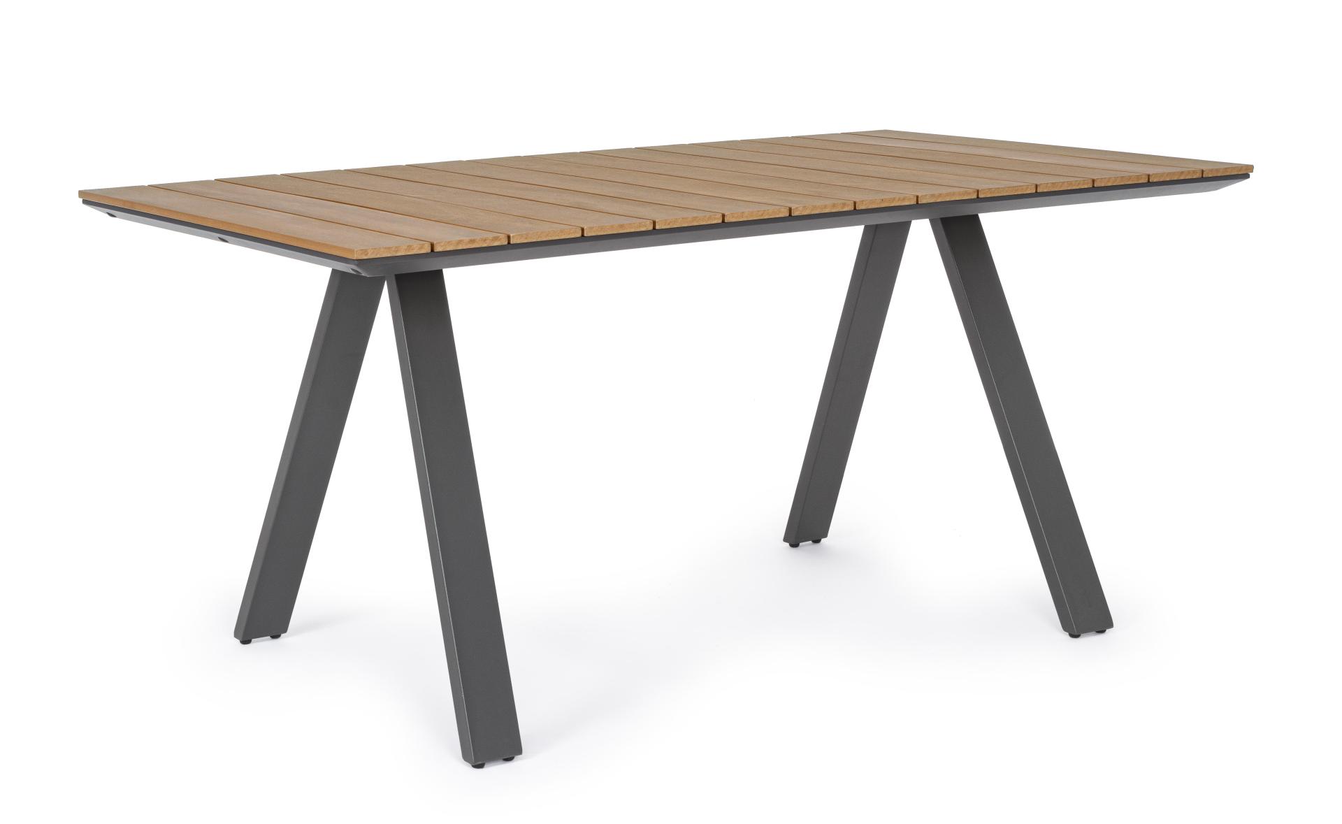 Gartentisch modernes Design ️ wetterfest 160 cm