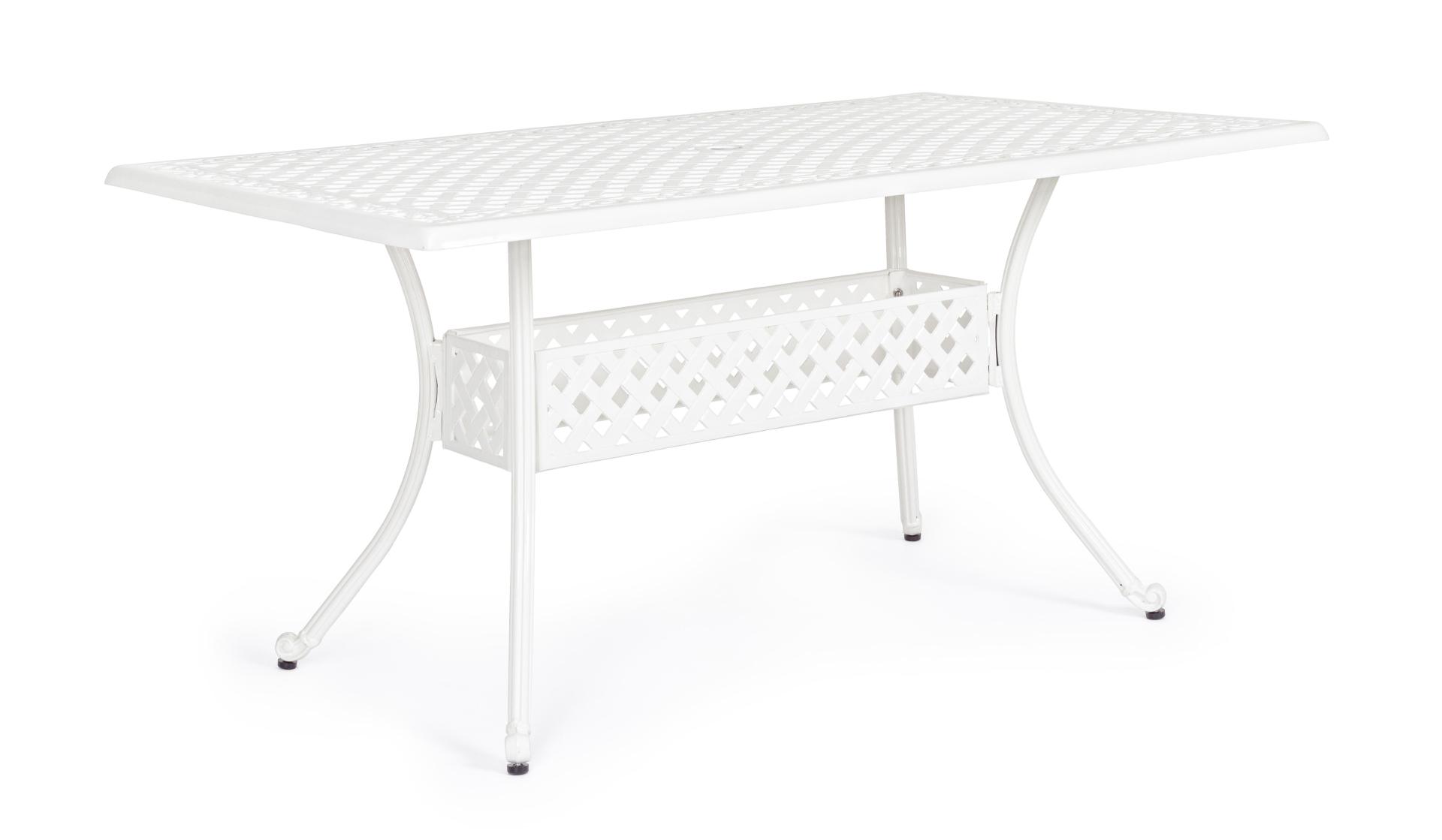 IVREA rechteckiger Tisch 160x90 weiß