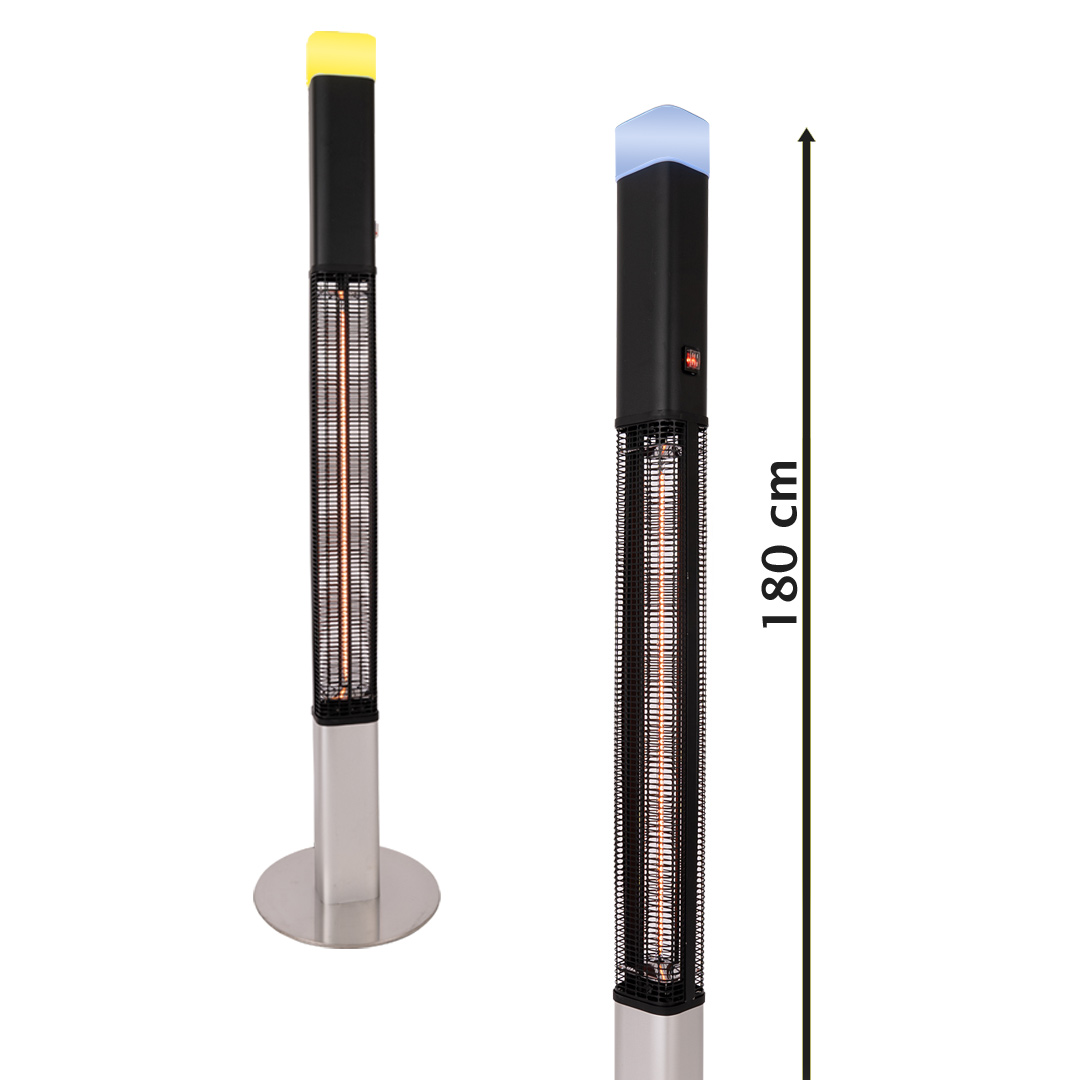 Standheizgerät Infrarotstrahler Großes Standheizgerät - 1500 Watt