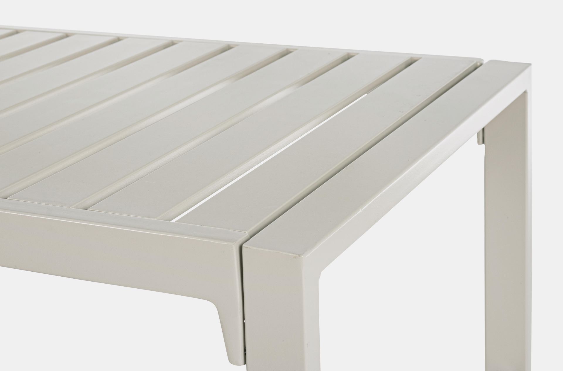 Gartenlounge Set mit Kissen LORILLARD elfenbein