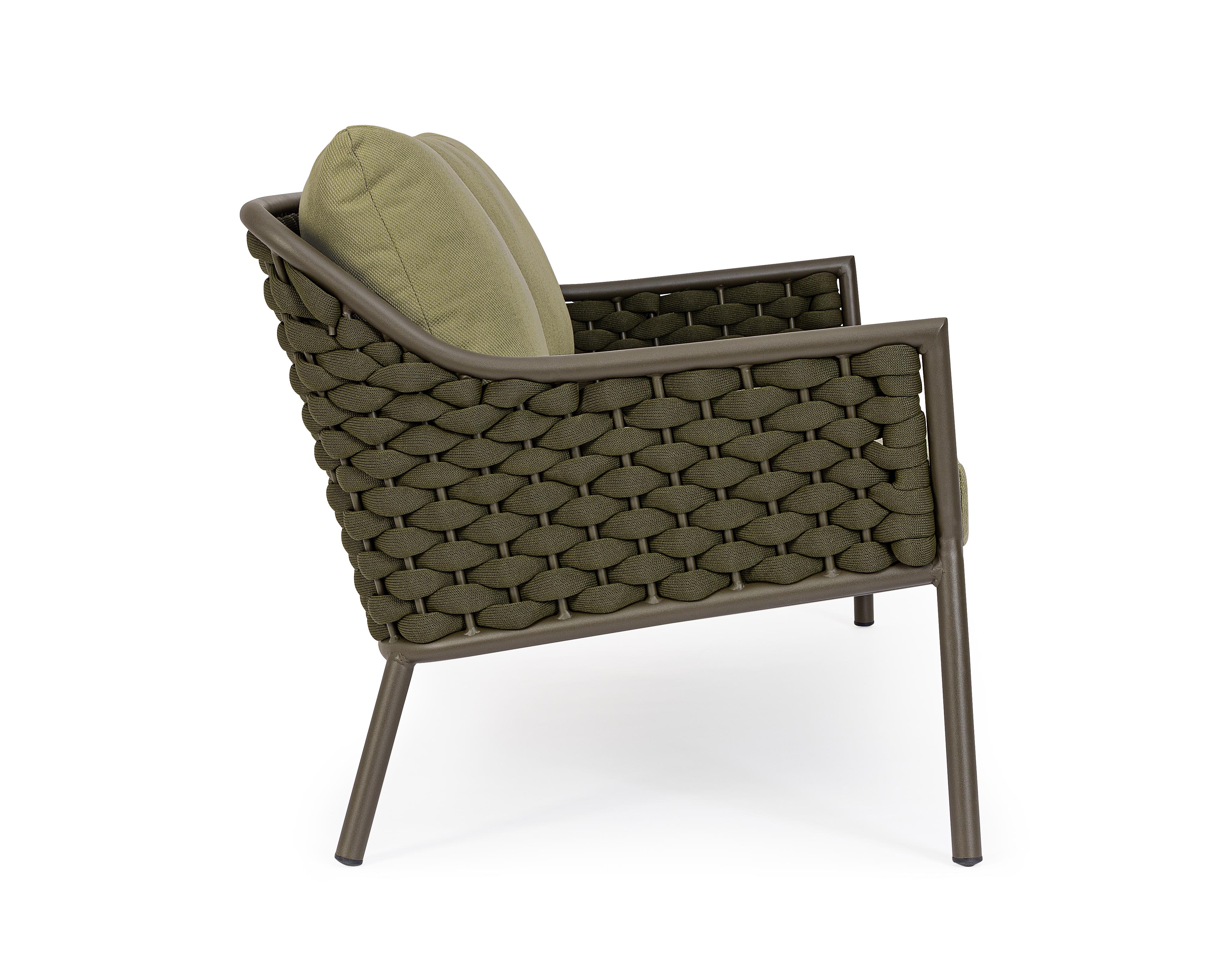 SOFA 2PL M-K EVERLY OLIVE QS24