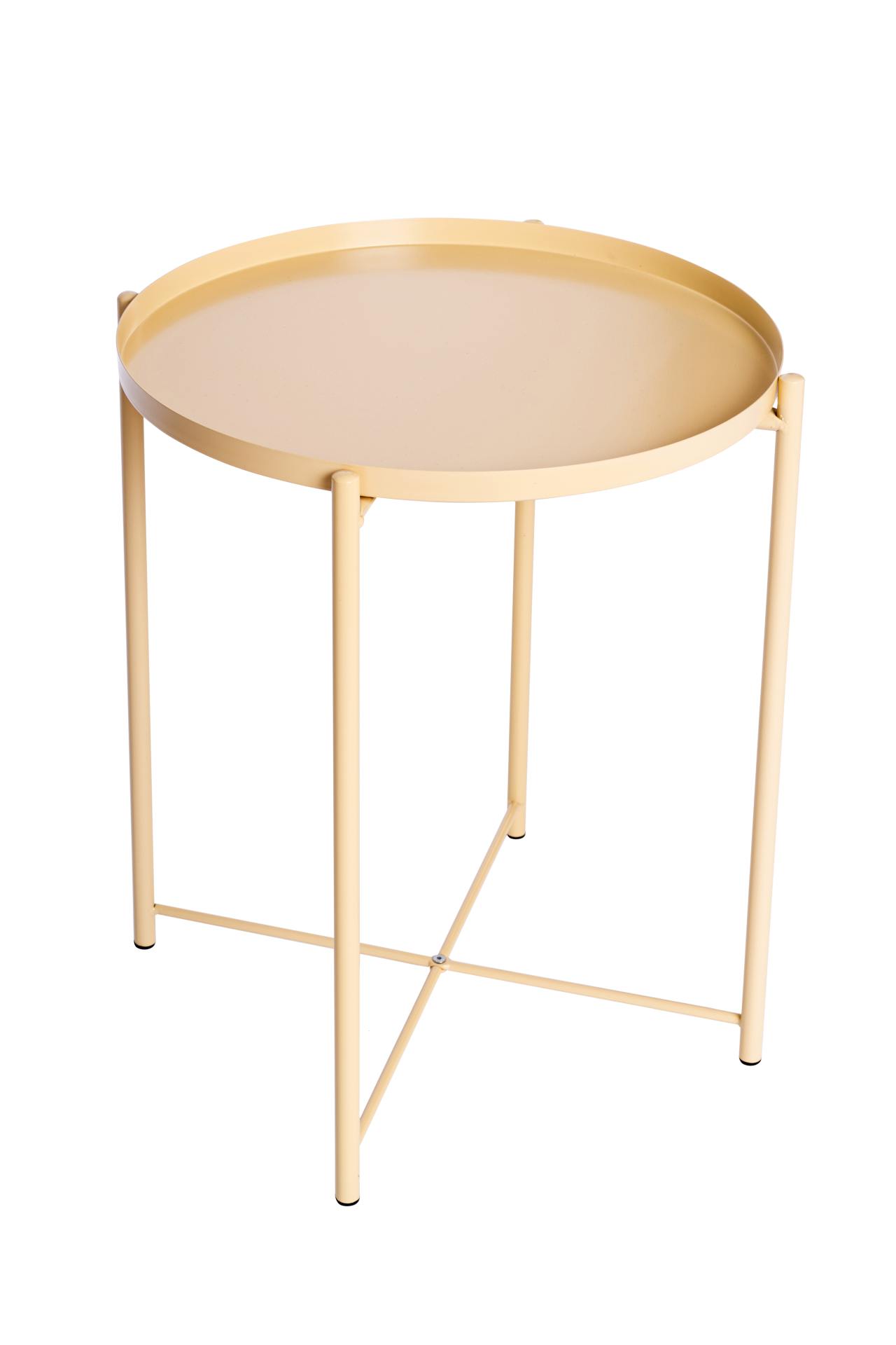 Gelber Beistelltisch