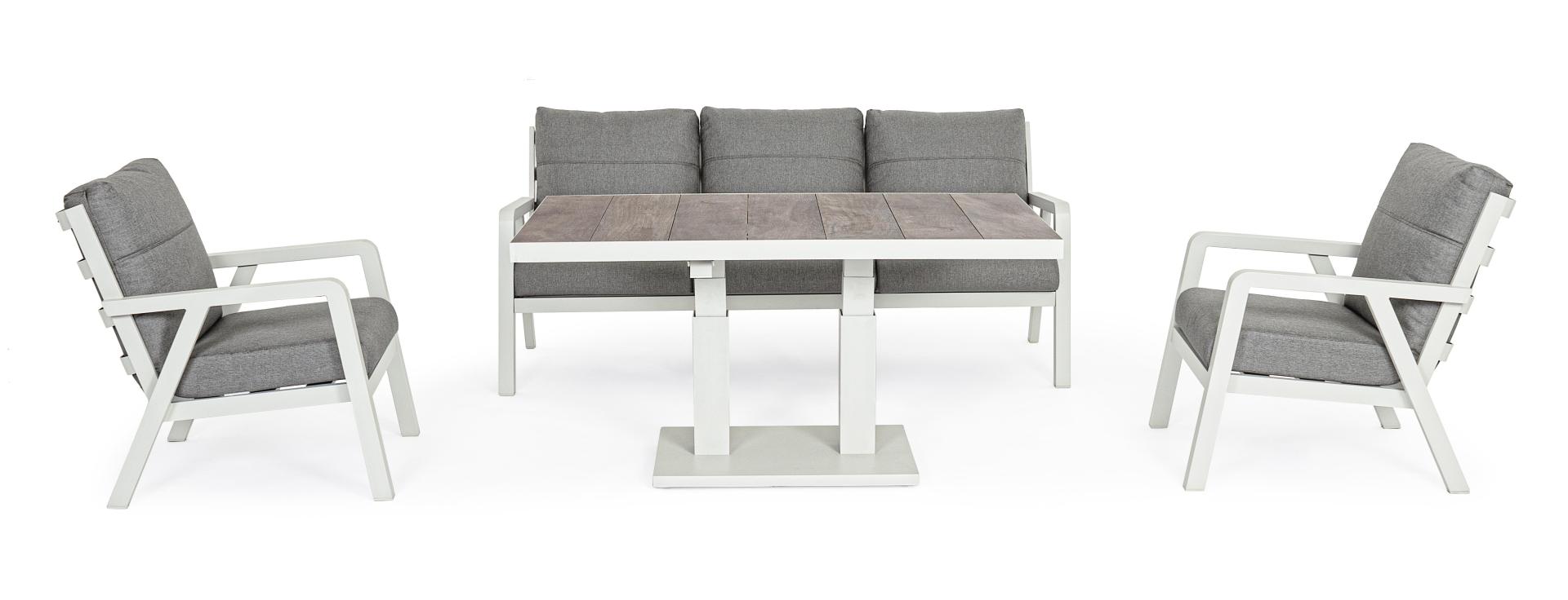 Tisch höhenverstellbar Outdoor TRUMAN lunar