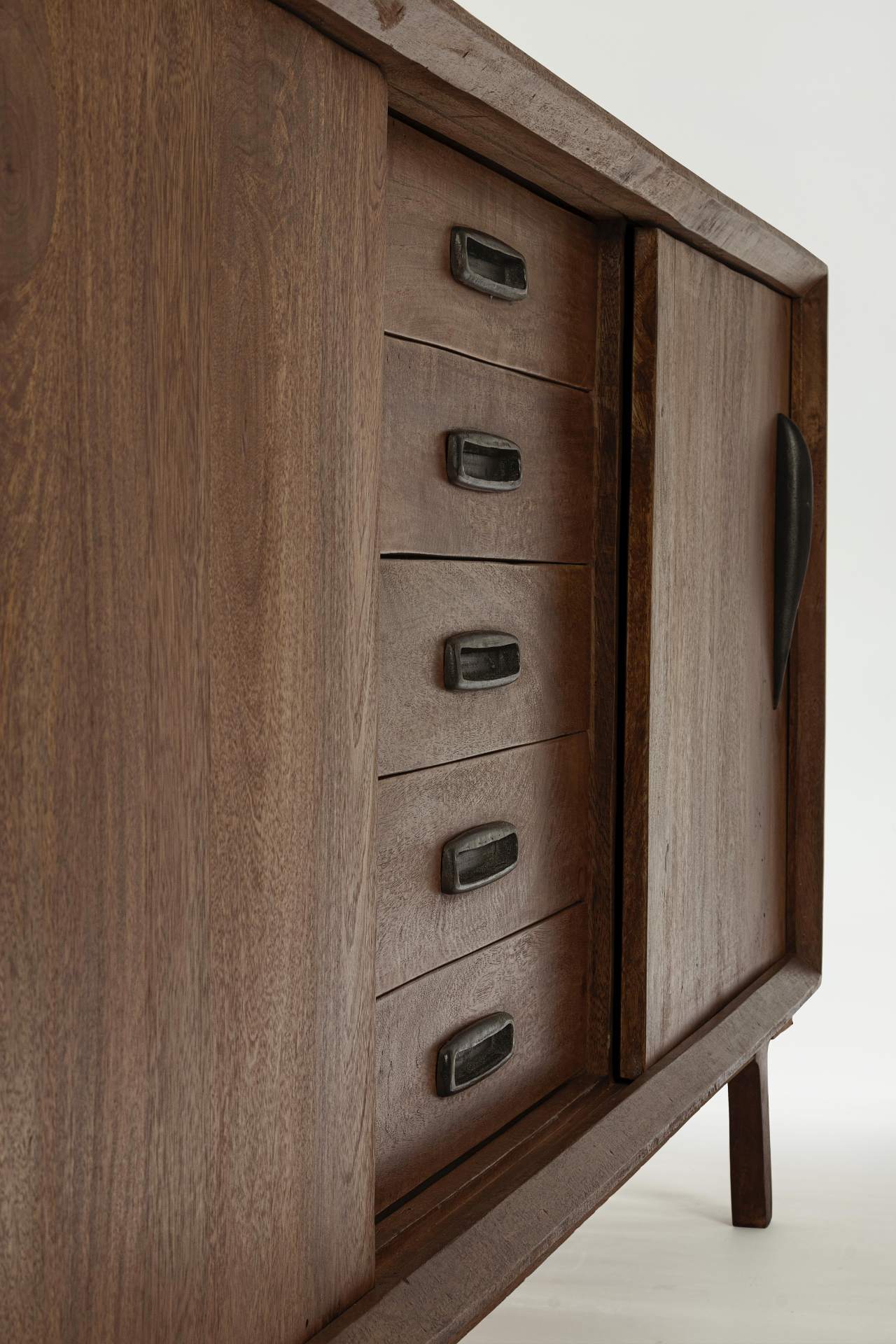 Sideboard 2 Türen - 5 Schubladen SHERMAN